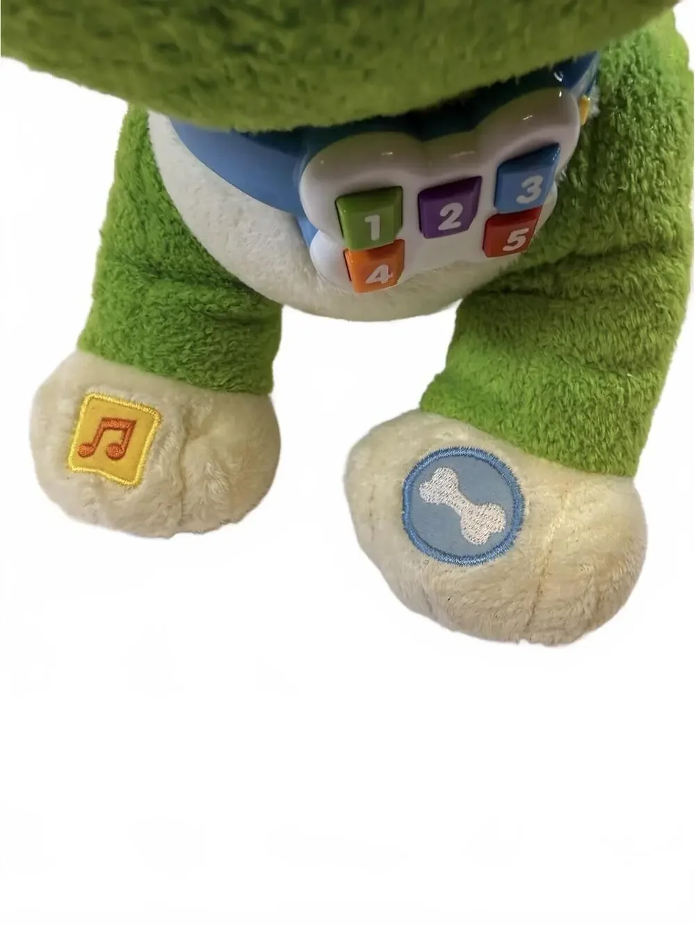 LeapFrog Read With Me SCOUT Interactive Music Plush Stuffed Dog TESTED & WORKS